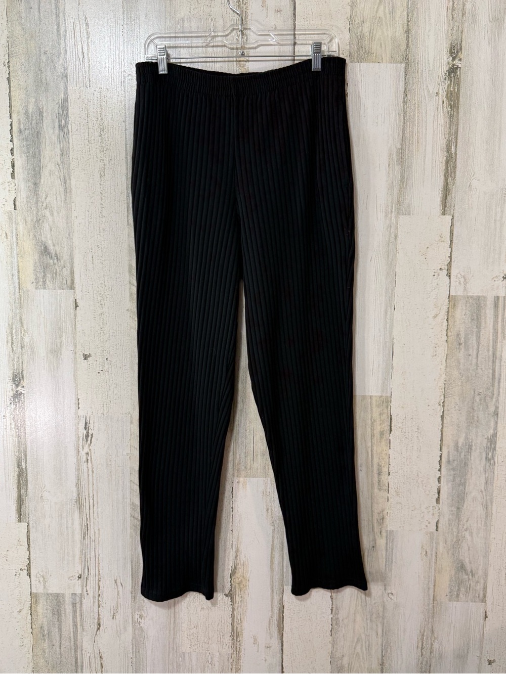Weekenders Black Ribbed Knit Pants - Picture 3 of 7